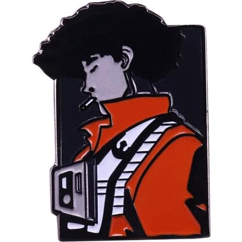 Enamel Pin Meet Again Badge Cowboy Bebop Studio Ghibli Art Brooch Hayao Miyazaki Fans Collections 2021