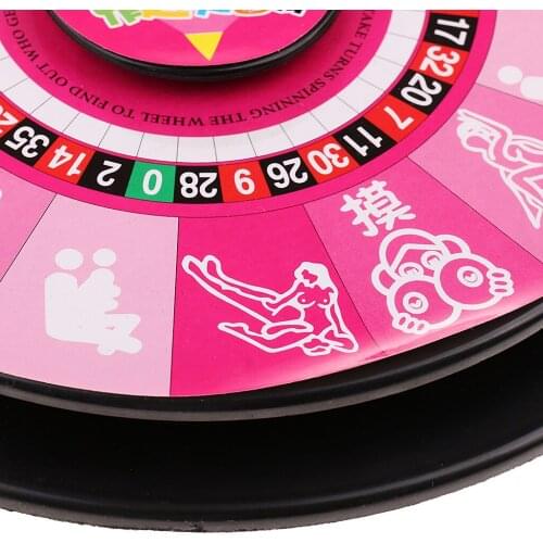 Adult Game Action Instruction Turntable Spinner Party Supplies