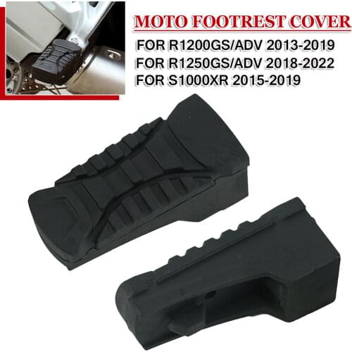 For BMW R 1200 GS R1200 GS LC ADV R1200GS Adventure 2013-2019 Motorcycle Rear Passenger Footrest Foot Peg Footpegs Rubber Cover