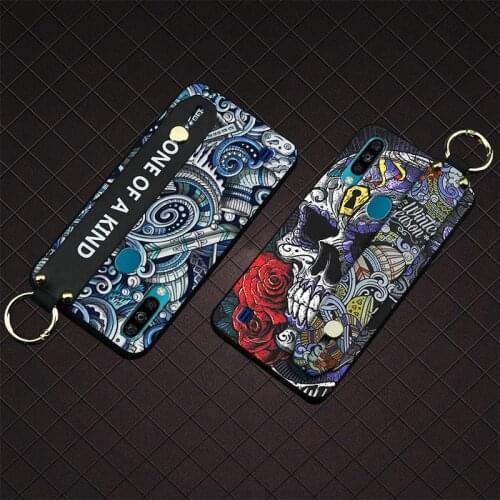 Anti-knock Original Phone Case For ZTE Blade A7 2020 With FingerPrint Soft Case TPU Fashion Design