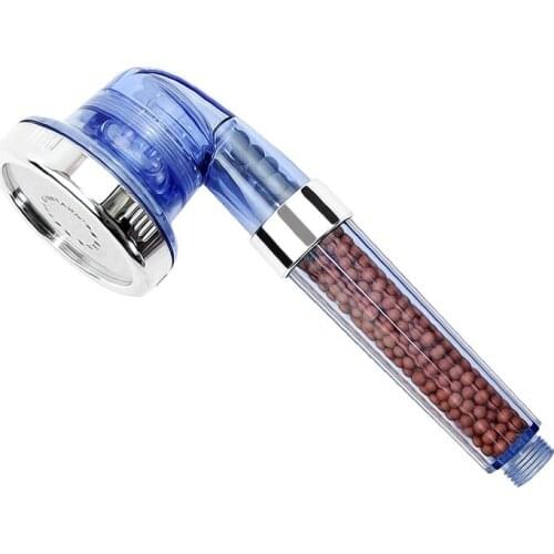 Hand Shower High Pressure Water Saving Sprayer Shower Head Universal Shower Head Components 3-Mode Ionic Premium Chlorine Filter