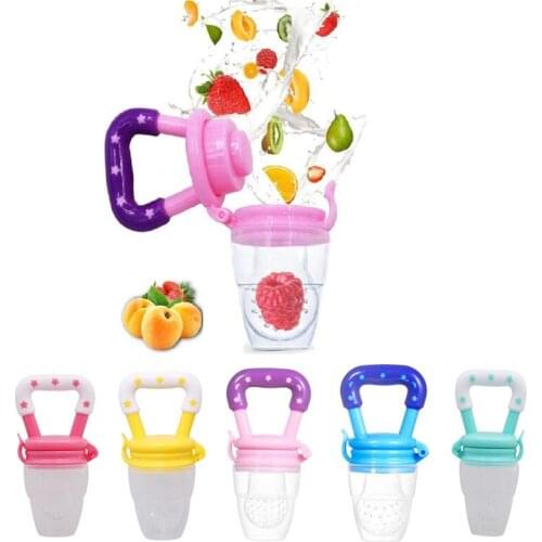 Silicone Fresh Food Nibbler Baby Feeder Kids boy girl Fruit Nipples Feeding Safe Infant Baby Supplies Nipple soother Bottles