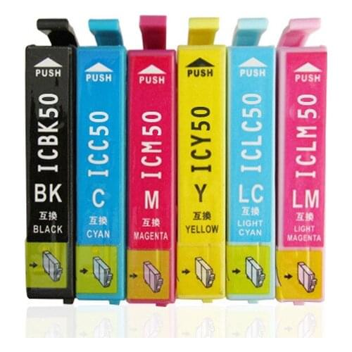 CNLINKCLR Compatible Inkjet cartridge suitable For Epson EP 320/702-301/302 / a / 703 a / 704 a cartridge IC50 full ink