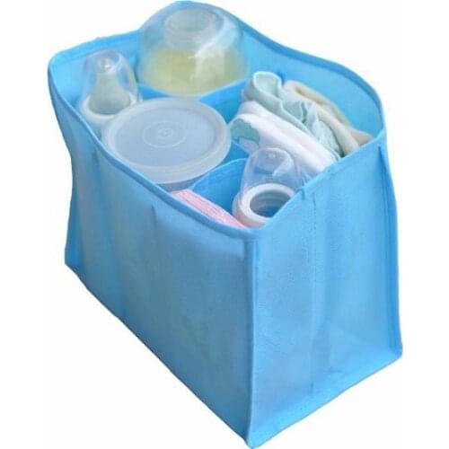 2020 Baby Boy Girl Insulation Baby Diaper Bags Waterproof Portable Mummy Bag Liner Stroller Cool Bag Solid Color Baby Care