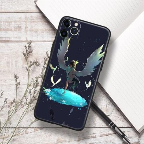 Venti Genshin Impact aesthetic For IPhone Se 6 6s 7 8 Plus X XR XS 11 12 Mini Pro Max Glass TPU Silicone Phone Case Cover Shell