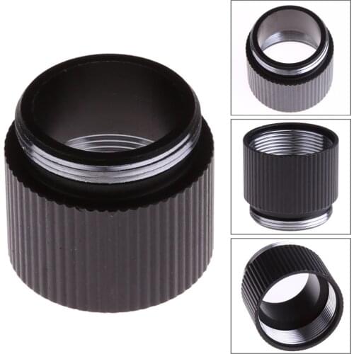 Extension Ring Tube Joint Adapter for Bright Flashlight 18650 Lithium Battery Lamp Holder Converter Battery Lamp Holder Converte