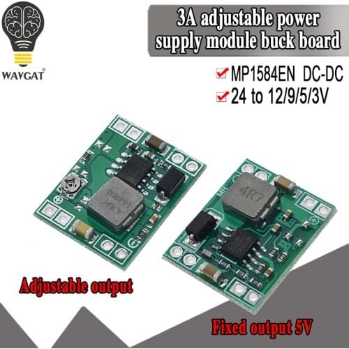Smart Electronics XM1584 Ultra-small Size DC-DC Step Down Power Supply Module 3A Adjustable for Arduino Diy Starter Kit LM2596S