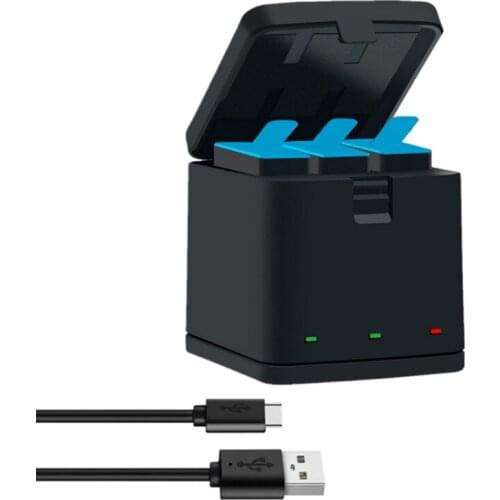 GoPro 9 Battery Charger Smart Fast Charging Case 1800mAh Li-ion Battery Storage Box For GoPro Hero 9 Sport Camera Accessories