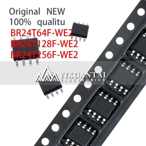 10pcs Free shipping SOP8 SMD BR24T64F-WE2 BR24T128F-WE2 BR24T256F-WE2 BR24T64 BR24T128 BR24T256 24T64 24T128 24T256 SOIC-8