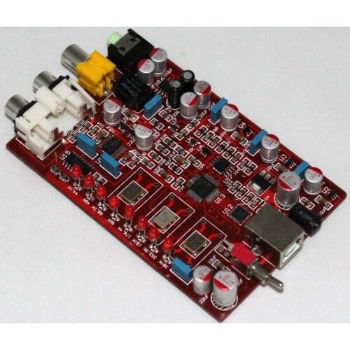 2018 SA9023 ES9018K2M HIFI Audio DAC Decoder Sound Card Board Support 24bit 96K