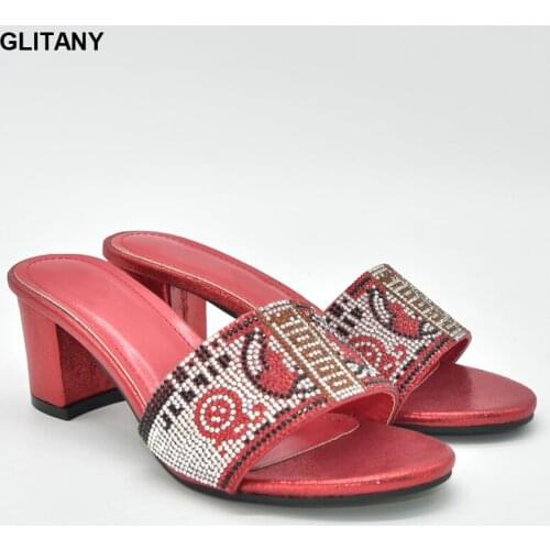2021 Fashion Women Ladies Dress Shoes Open Toe Shoes Plus Size Women Shoes 43 Nigerian Women Sandals for Party Slip on Pumps