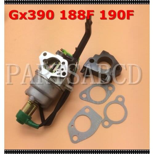 Automatic Choke Valve Carburetor With Gaskets for Honda Gx390 188F 190F Engine Motor 13hp 5kw 6.5kw Generator Parts