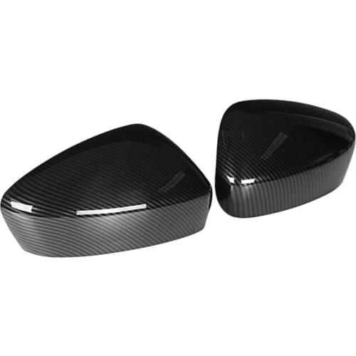Car Carbon Fiber Side Rear View Mirror Cover Trim for Mazda CX-5 CX5 2012-2014