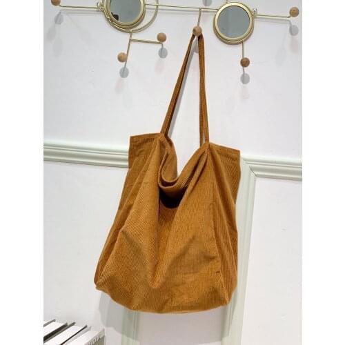 Large Canvas Tote Bag Women Big Capacity Shopping Handbag Simple Lady Shoulder Bag Solid Color Handle Bag Reusable Designer Tote