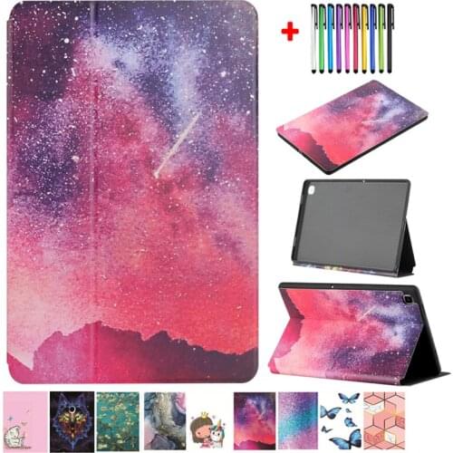 Starry Sky Tablet Coque For Lenovo Tab M10 TB-X505X X605X Case For Lenovo Tab M10 FHD Plus Case 10.3 TB-X606F X606X Funda + Gift