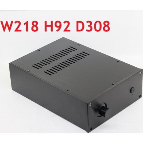 Size D308 W218 H92 All aluminum pre-amplifier amplifier case WA36