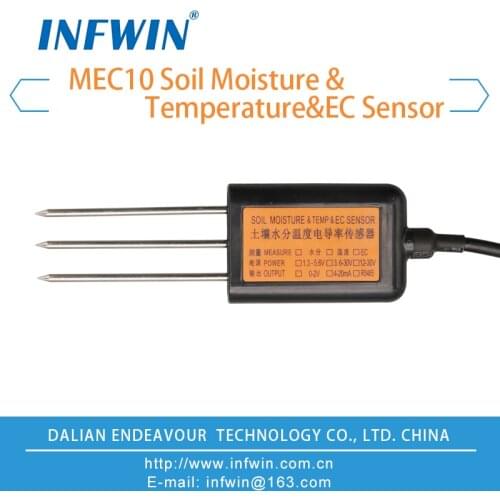 MEC10 Soil Moisture Temperature EC Sensor