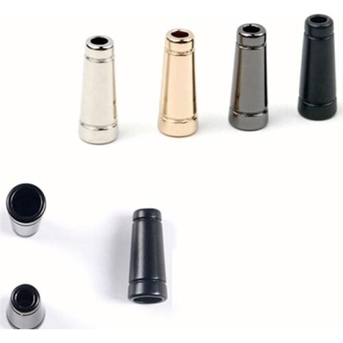 Alloy Stopper Cord Ends Lock Rectangle Metal Buckle for Bag Shoes Sportswear Garment Sewing Accessories 50pcs