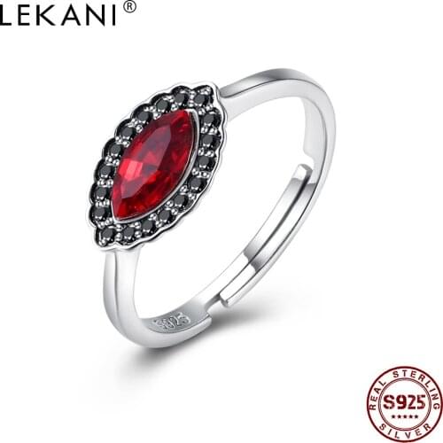 Кольца с полудрагоценными камнями LEKANI China At AliExpress