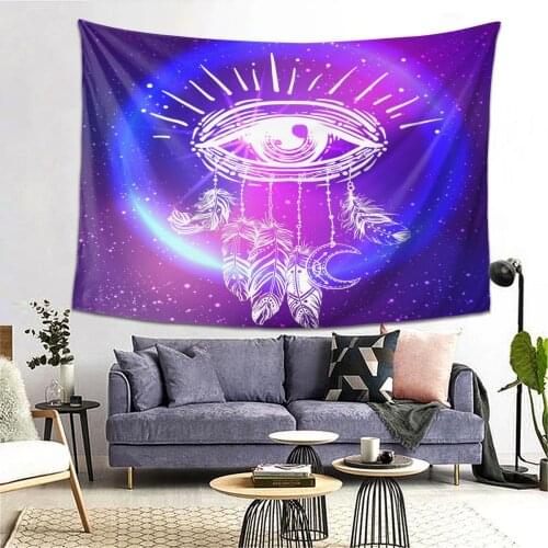 Dreamcatcher 3D Printed small 95x73cm Wall Tapestry Cheap Wall Hanging Bohemian Mandala Tapestries Art Decor