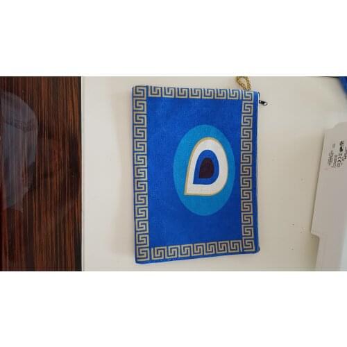 Fashion Womens Clutch Bag Trend Bag Handbag For Women Cotton High Quality Evil Eye Printed Luxury Handbags Womens Day Clutch