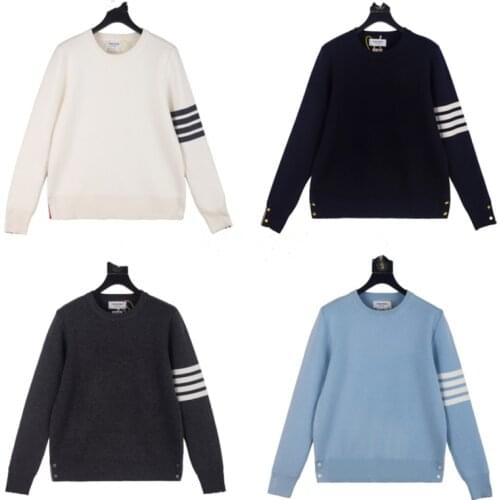 2021 Autumn And Winter Man Sweater 50% wool +50% Cotton Warmth Breathable Fashion All-match Coat Mens Clothing