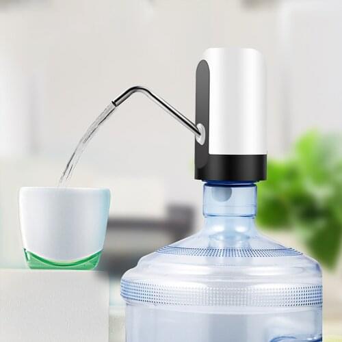 Bottle Pump USB Charging Automatic Electric Water Dispenser Pump Portable Drinking Water One Click Auto Switch Drinking Dispense