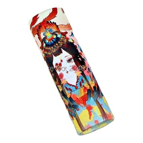 Empty Paper Lipstick Tube 12.1mm Phoenix Girl Papery Lipstick Container Empty Cosmetic Container Empty Girl Lip Balm Tube 50pcs