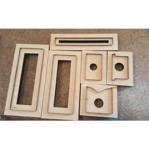 DIY leather wallet Die cut knife mould hand punch tool set