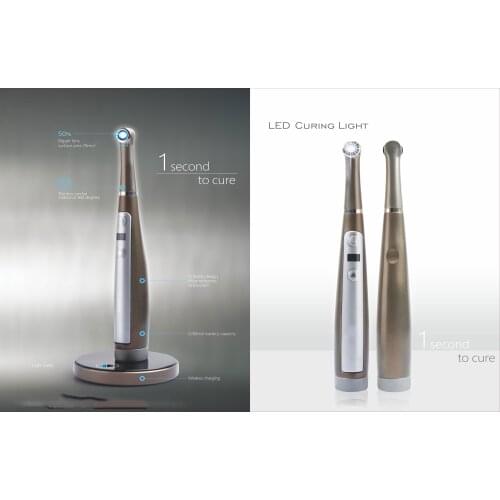 LED Dental Curing Light One Second Curing Lamp Orthodontic Equipment Light Cure Adhesive for Composite Resin Veneer Restorations