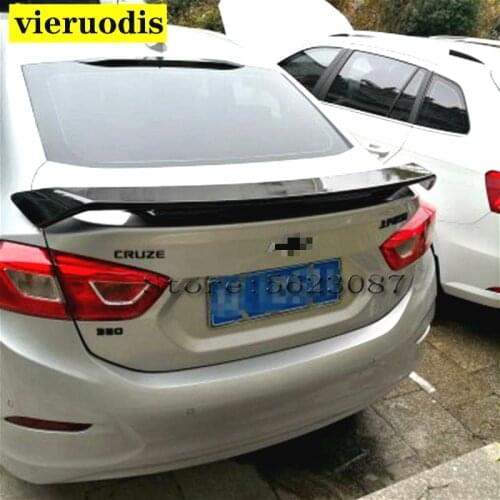 For Chevrolet Cruze 2017 Rear Spoiler High Quality ABS Material Primer Color Car Tail Wing Decoration Trunk Spoiler