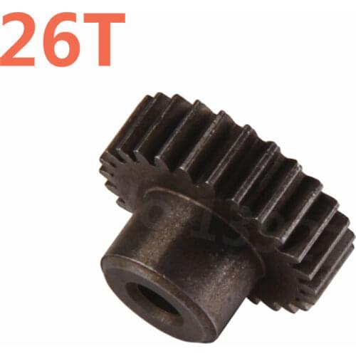 2Pcs 11176 Motor Gear 26T Metal HSP Spare Parts For 1/10 EP RC Remote Control Car Parts Off Road Buggy XSTR Hobby Baja Himoto