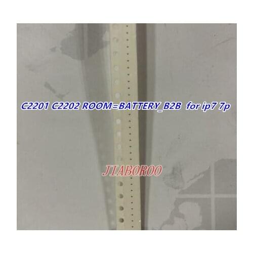 20pcs/lot C2201 C2202 56PF 5% 25V 01005 ROOM=BATTERY_B2B for iphone 7 7plus