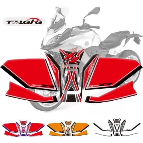 3D Gel Motorcycle Fuel Tank Cover Body Protectio Fishbone Decal Tank Pad Sticker for BMW F900XR F900 XR 2020