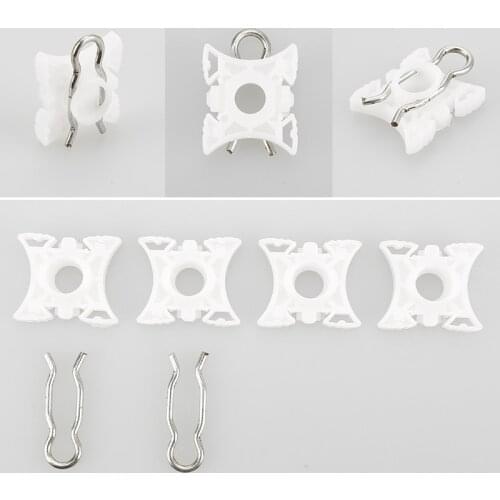 4pcs/set White Car Front Window Regulator Sliding Pivot Clips Window Lift Rail Sliding Clips or BMW E36 E32 E34 car accessories