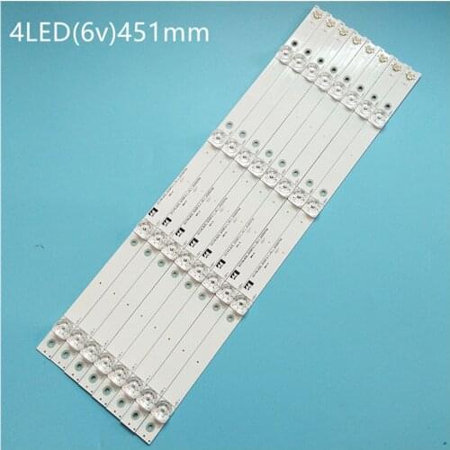 8 pieces led backlight for THOMSON 49UD6596 TCL 49P3 D49A620U B49A81S-UD L49P1-UD 4C-LB4904-HR07J 49HR330M04A2 V3 49P3F