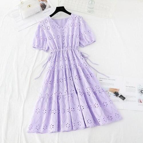 AINICEXIN White Summer Dresses