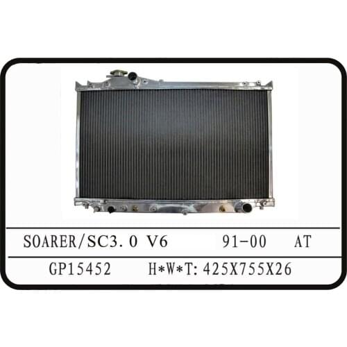 Golpher Aluminium Radiator for Lexus SC300 Z30 Toyota Soarer JZZ31 3.0 Automatic Manual 91-00