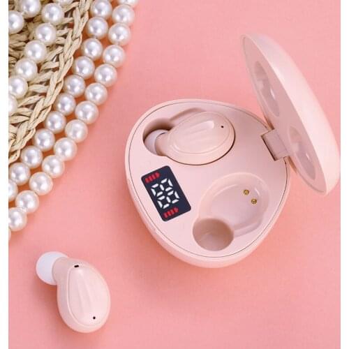 HC08 Tws Bluetooth Wireless Earphone Waterproof Sports Noise Reduction Headphones With Microphone Volume Control