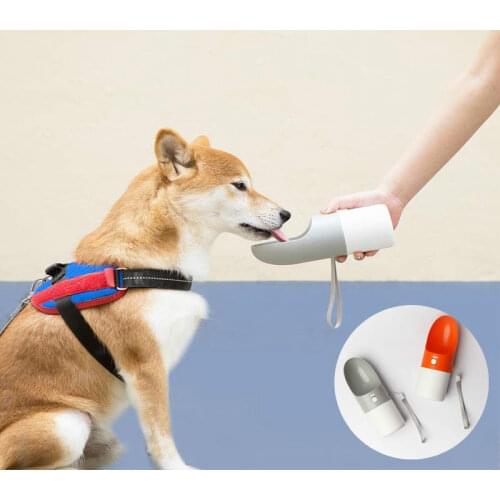 Xiao ROCKET Pet Drinking Cup Pet Water Bottle Convenient Easy To use Splash-Proof Splash-Proof One-Key Lock ABS Standard
