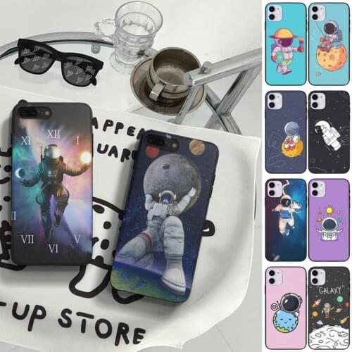 Outer Space Astronaut Art Aesthetics Phone Case Fundas Shell Cover For Samsung A51 A52 A71 A72 A80 A91 A20E A32 A31 A21 A11