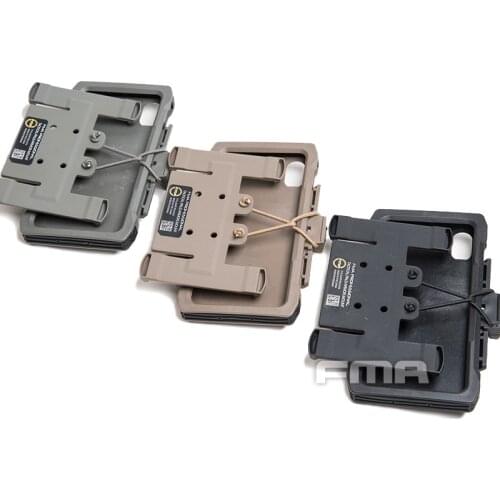 Fma phone case tactical molle bag Plus Mobile Pouch Outdoor Hunting Equipment Phone Case For i Phone Xs Max Tb1324 bk/de/fg