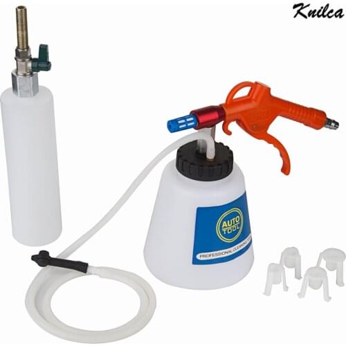 LumiParty Car Brake Fluid Bleeder Tool Brake Oil Replacement Kit Car Repair Tools Plastic Adapters Brake and Clutch Bleeder r28