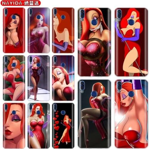 Soft Case for Huawei Honor 30 20 Pro 10 9 Lite 30s 10i 9a 8a 7a X10 8x Cover Jessica Rabbit Sexy