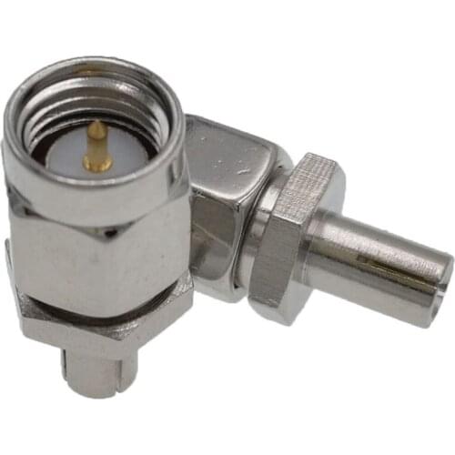 SMA Male To TS9 Male RF Adapter Connector For 3G 4G USB Modem Antenna 1pc