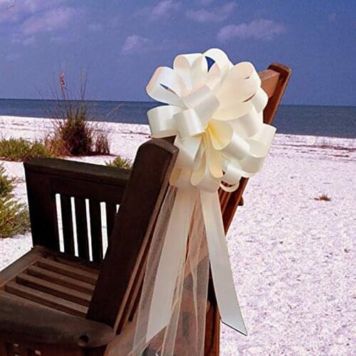 Beach Wedding engagement Anniversary baby bridal shower Christmas Bachelorette party chair church pew Birthday Gift Decoration