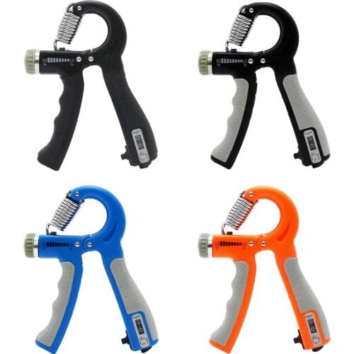 Countable Hand Strength Exercise Grip Adjustable Fitness Sports Hand Gripper Non-slip Handle Fitness Equipment