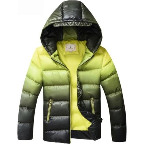 Warm Winter Boys Coat Kids Padded Jacket Outerwear For 8-16Y Casual Hooded Thick Warm Children Boys Parkas Overcoat BC352