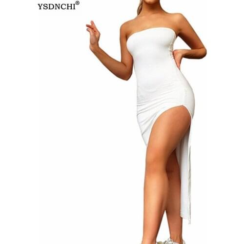 Летние платья с разрезом YSDNCHI China At AliExpress