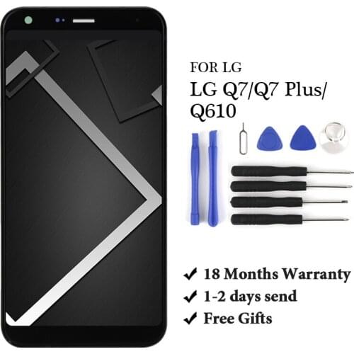 5.0 inch LCD For LG Q7 / Q7 plus / Q610 Display Touch Screen Panel Digitizer Assembly Replacement With / No Frame